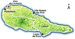 Mapa do Pico