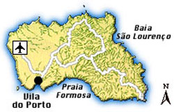 Map of Santa Maria