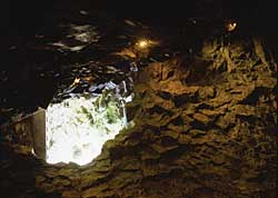 Furna do Enxofre - interior of the crater